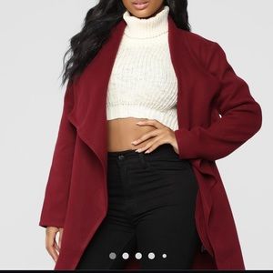 Fashion Nova Manhattan coat